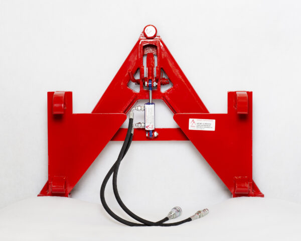 Tilpasset EURO COMBI-ramme, for traktorer inntil 150 HK. Med feste for hydraulisk låsing