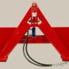 Tilpasset ren Euro-ramme, for traktorer inntil 300 HK. Med feste for hydraulisk låsing. - Bilde 2