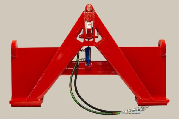 Tilpasset ren Euro-ramme, for traktorer inntil 300 HK. Med feste for hydraulisk låsing. - Bilde 2